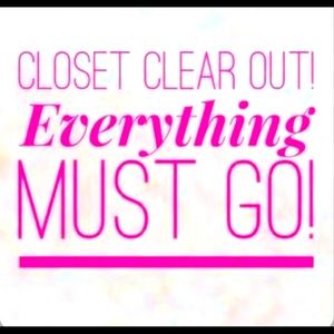 Closet Clear Out - Make Offers